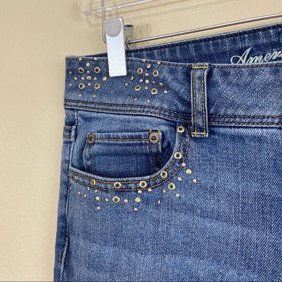 American Eagle Outfitters Embellished Skinny Jeans - Picture 6 of 13